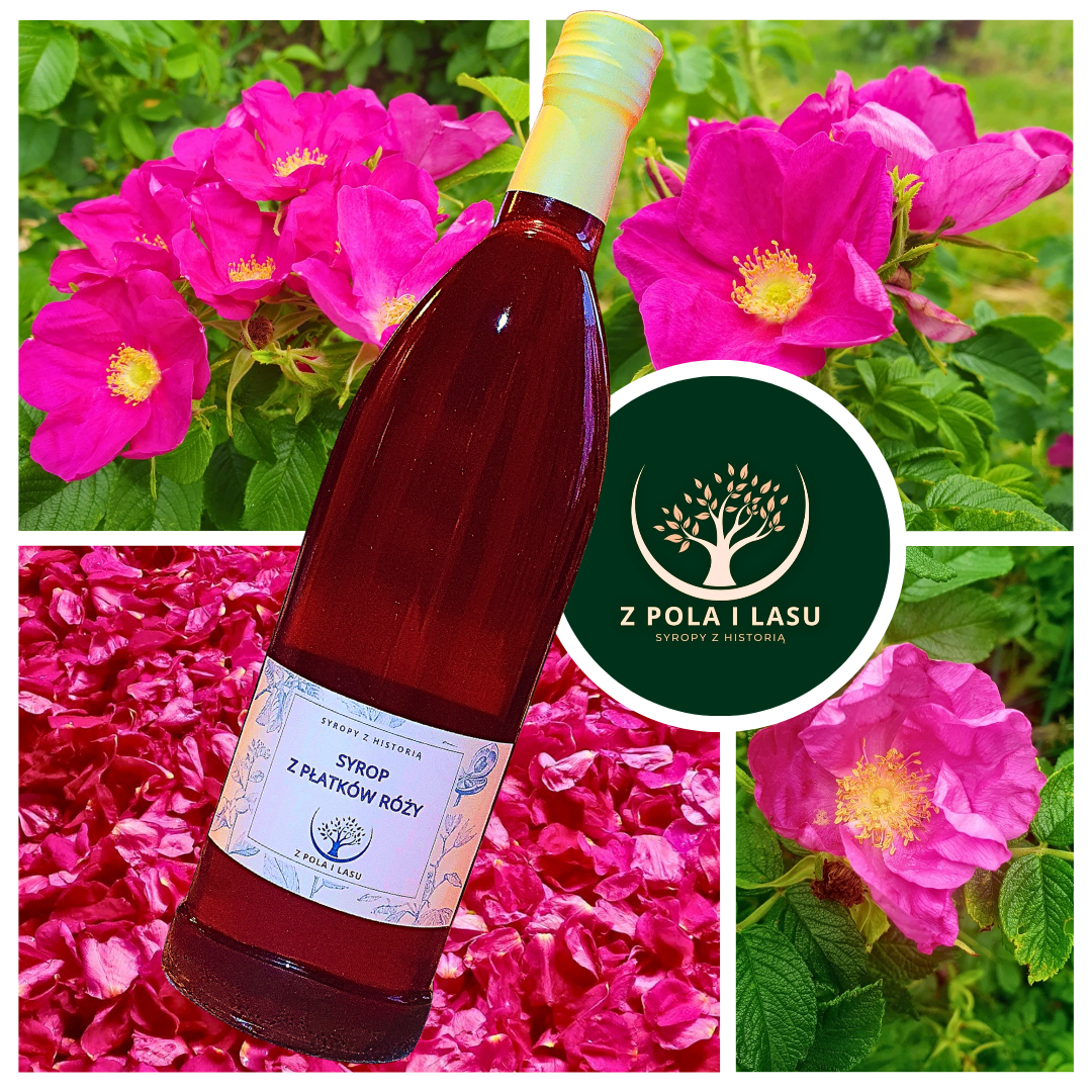 Syrop z płatków róży 0,5 l